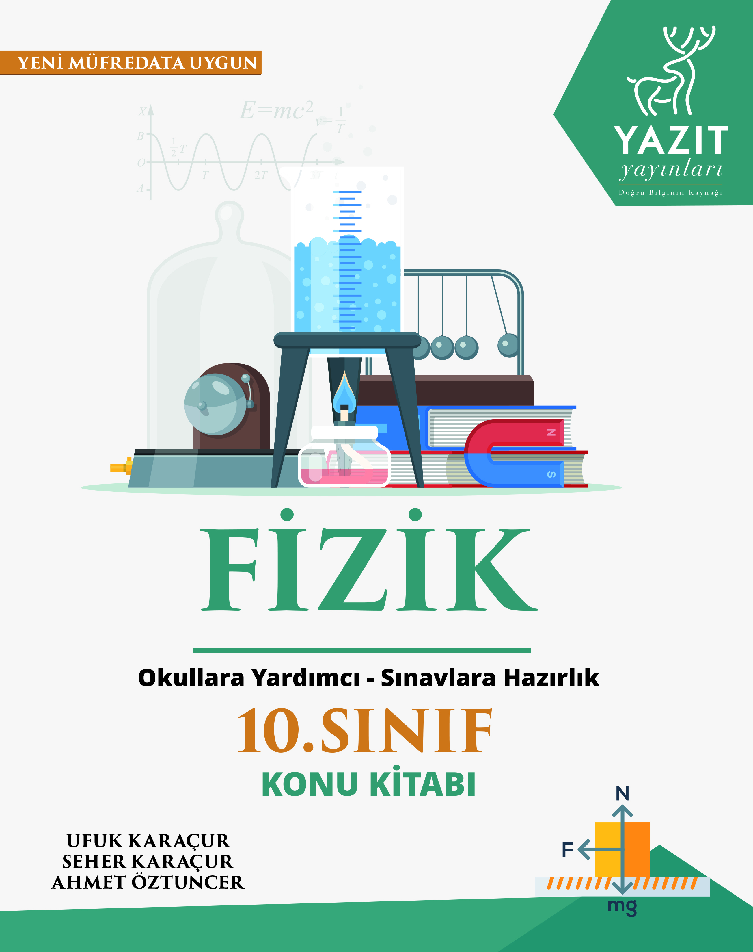 10. Sınıf Fizik Konu Kitabı kapak görseli